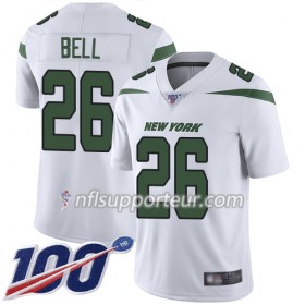 Maillot Homme New York Jets Le-Veon Bell 26 Nike Blanc 100th